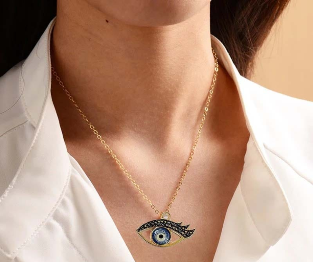 Mystic Evil Eye Pendant Necklace