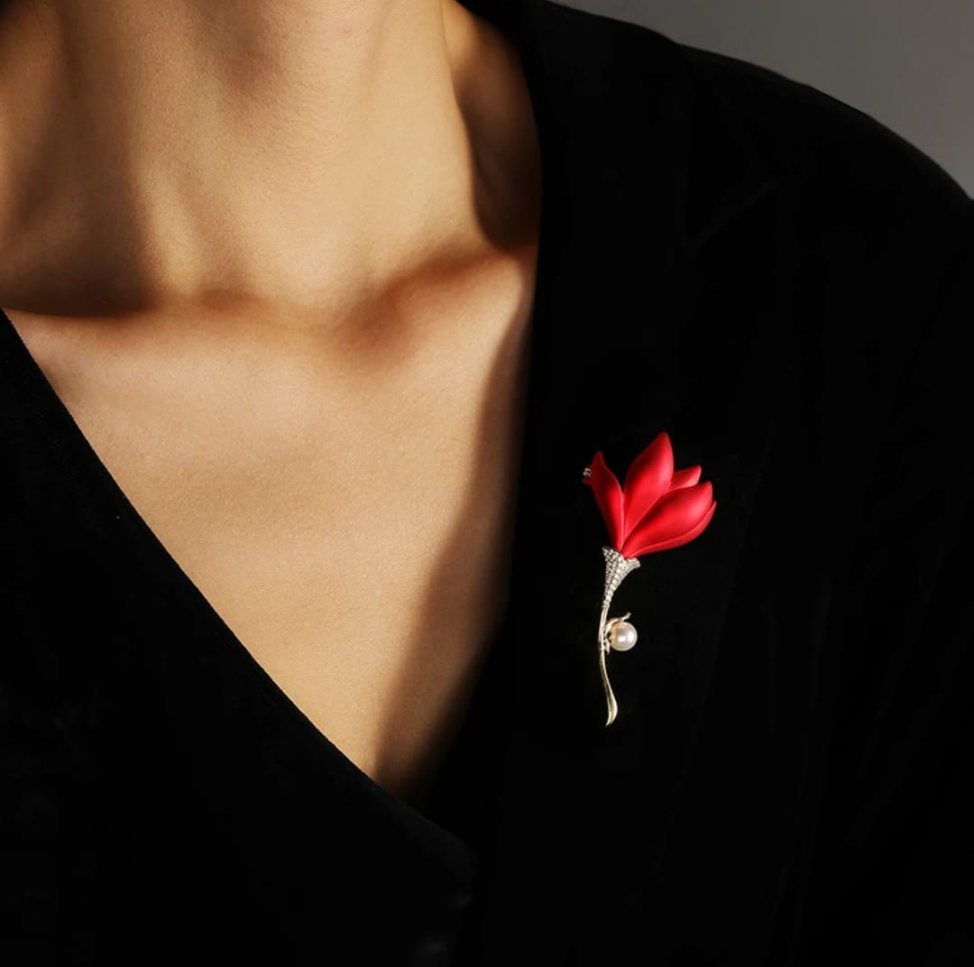 Elegant Red Tulip