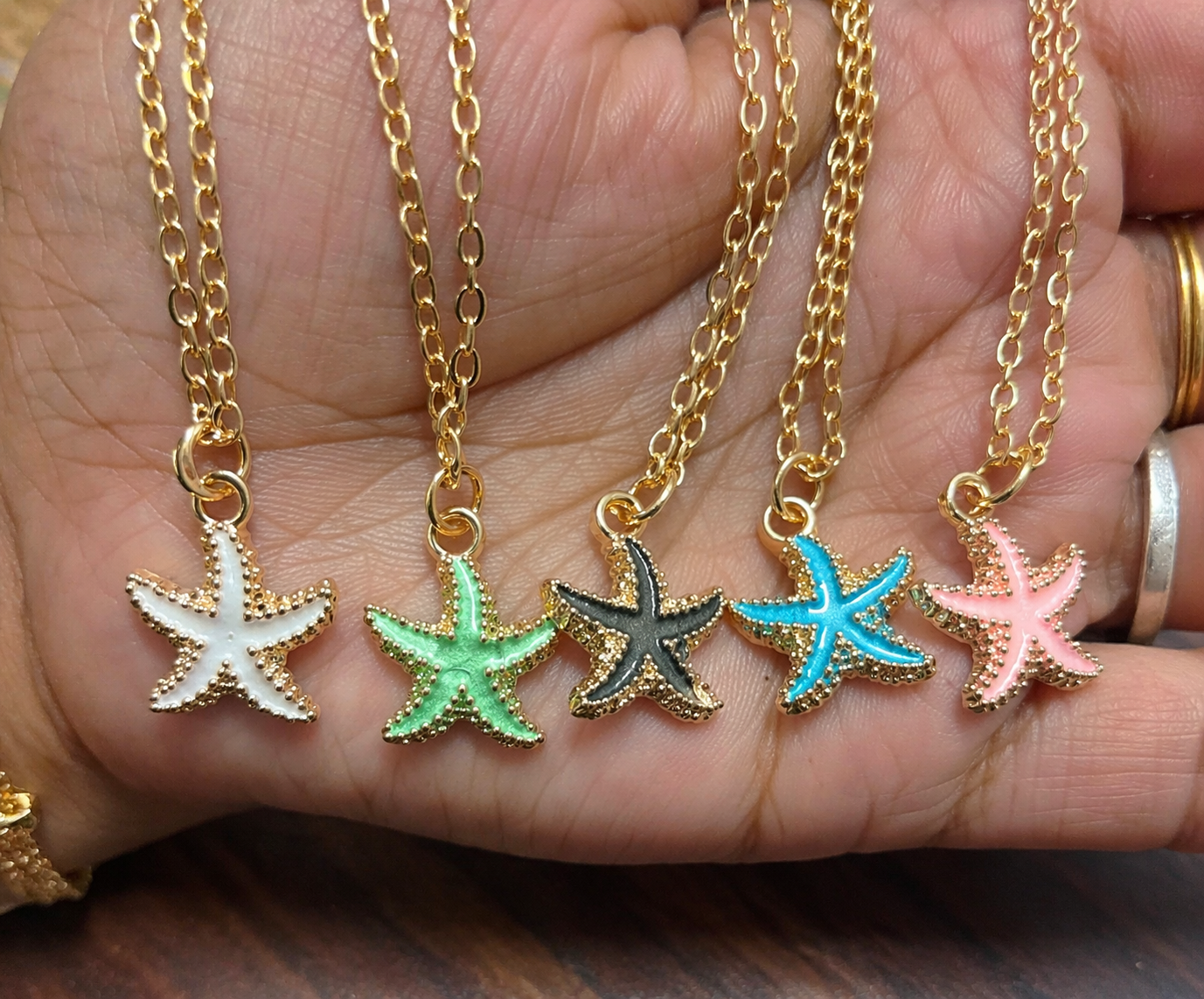 Coastal Charm Starfish Pendant Necklace