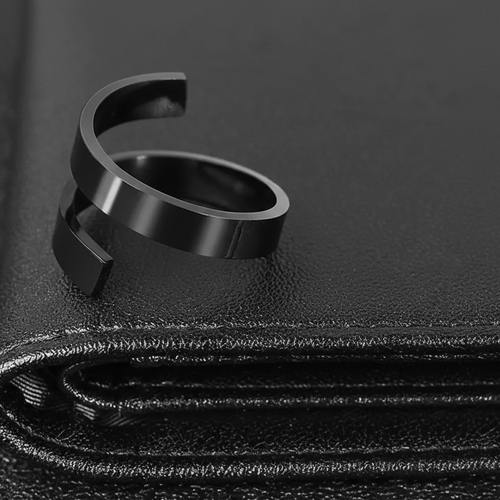 Dual Band Open Ring 🖤