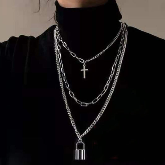 3 layer necklace for women