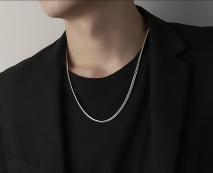 Minimalist Snake Chain Necklace