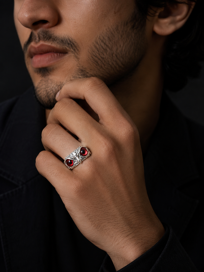 Owl Eye Statement Ring