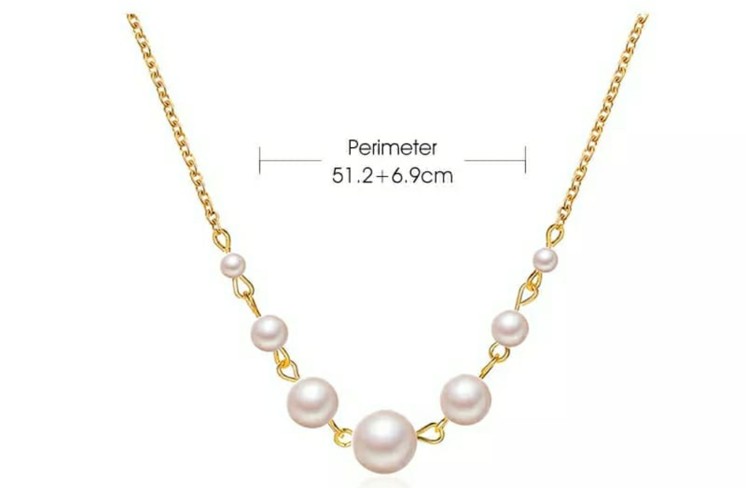Elegant Pearl Accent Necklace