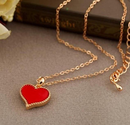 Elegant Heart Pendant Necklace