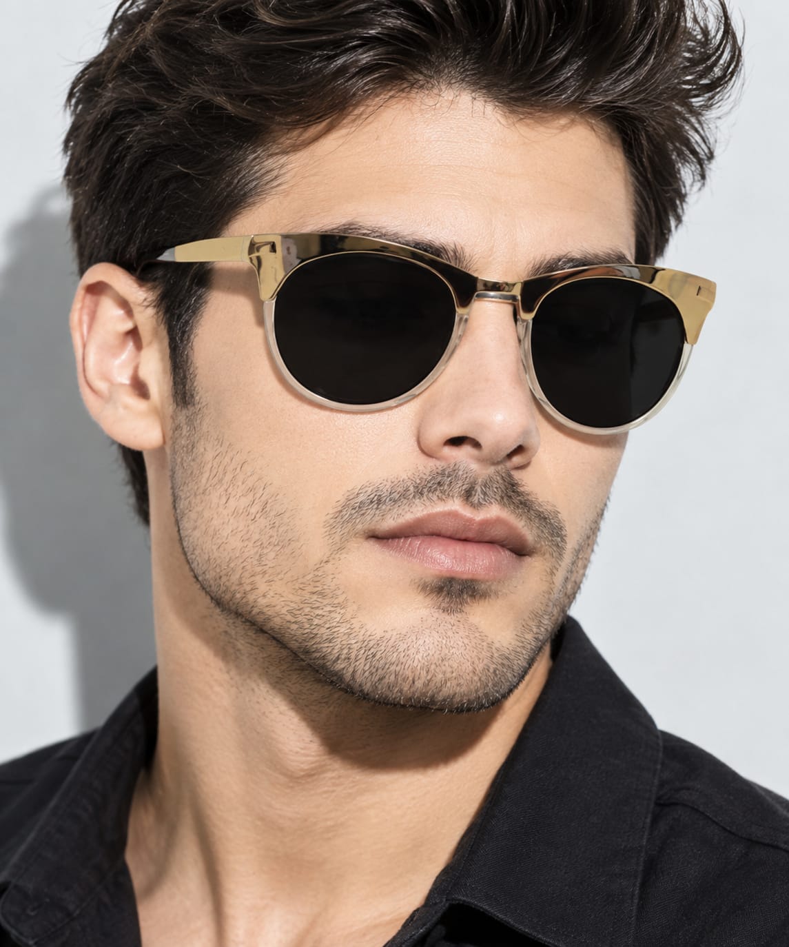 🕶️ Stylish Oversized Black Lens Sunglasses