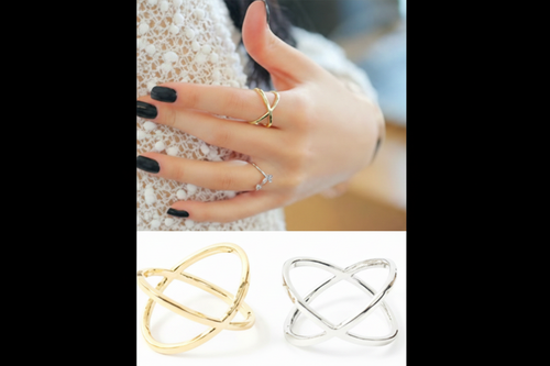 Minimal Cross-Line Adjustable Ring