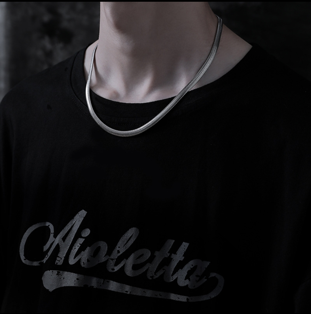 Minimalist Snake Chain Necklace
