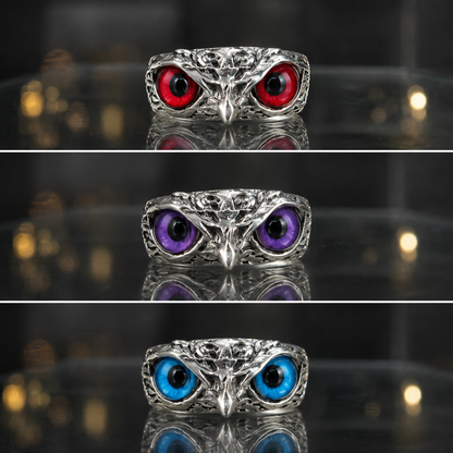 Owl Eye Statement Ring