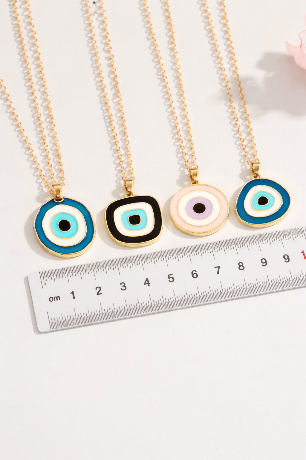 Colorful Evil Eye Protection Pendant Necklace