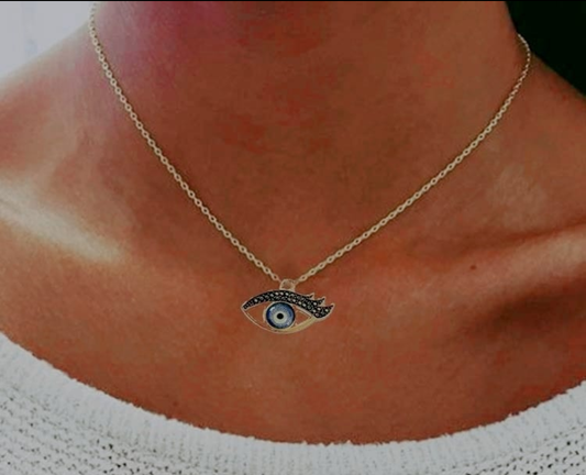 Mystic Evil Eye Pendant Necklace