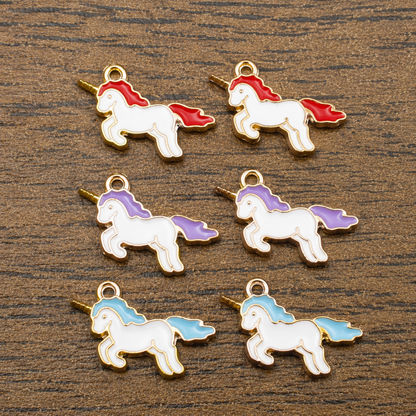 Cute Unicorn Charm Necklace