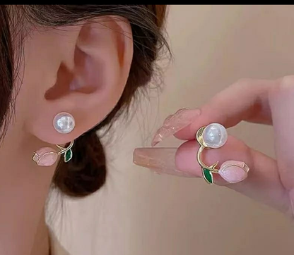 The Enchanted Tulip Stud Earring