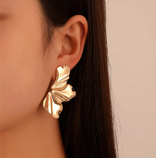 Molten Gold Statement Studd