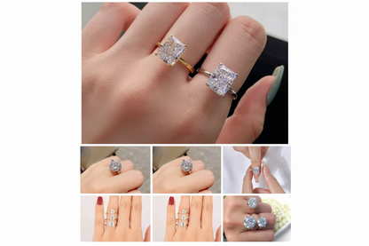 Luxury Solitaire Ring Set 💎✨