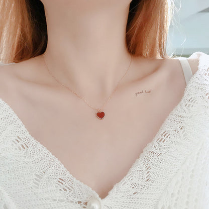 Elegant Heart Pendant Necklace