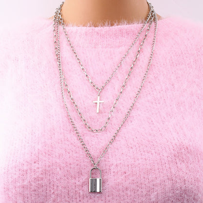 3 layer necklace for women