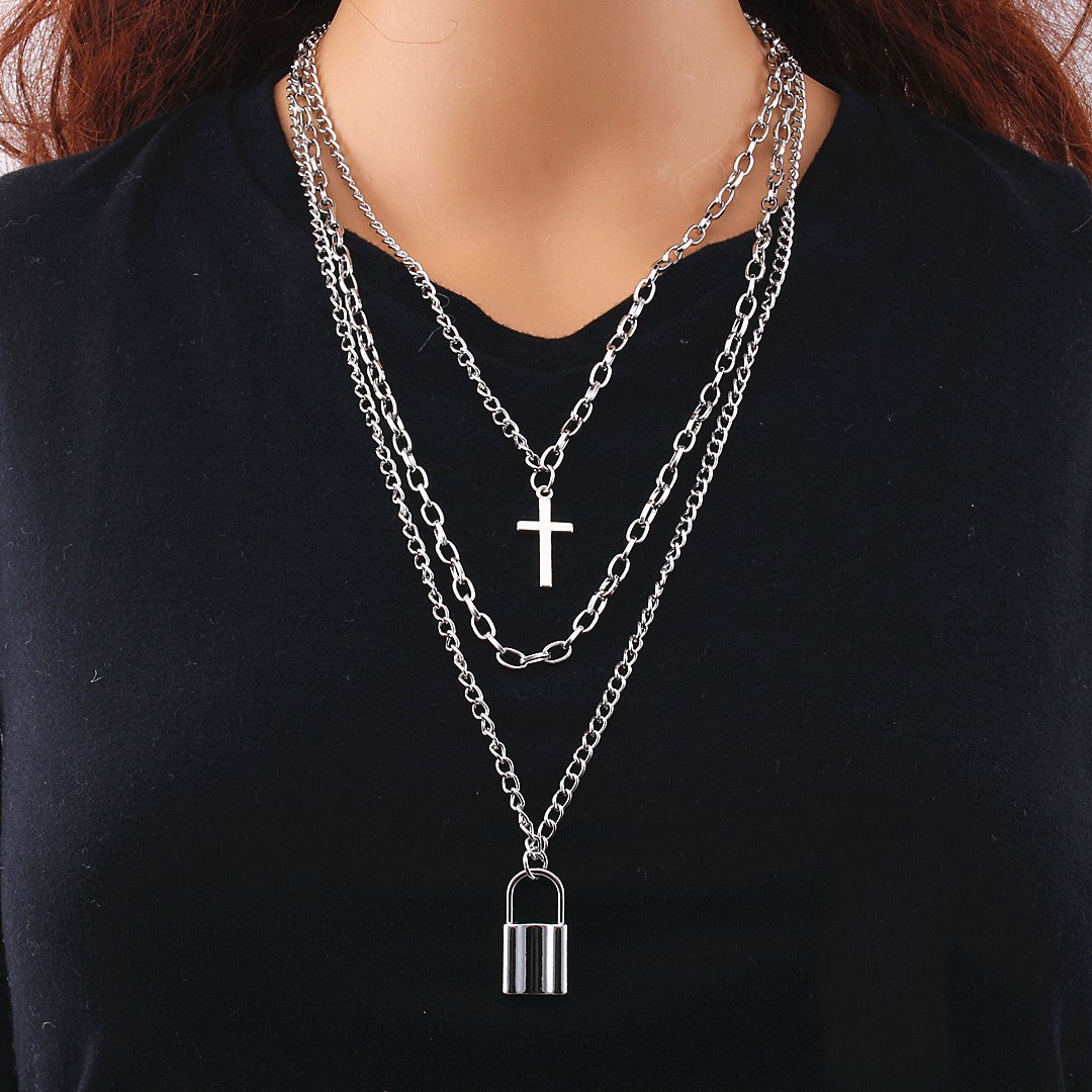 3 layer necklace for women
