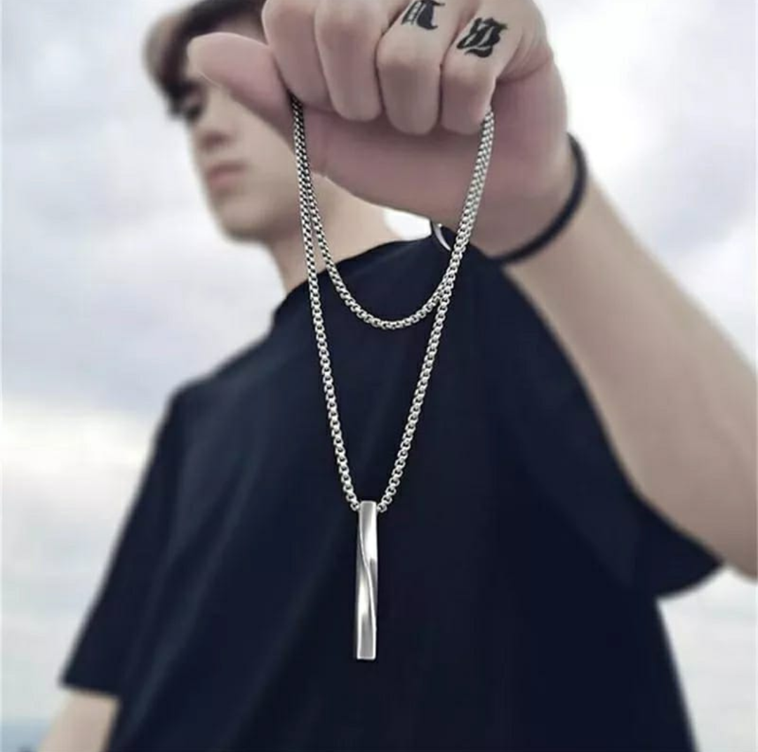 Sleek Bar Pendant Necklace
