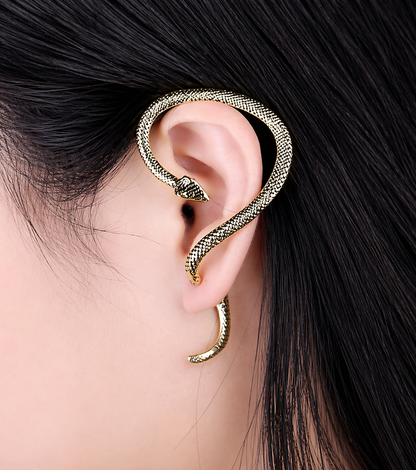 Snake Wrap Ear Cuff – Bold & Edgy Statement