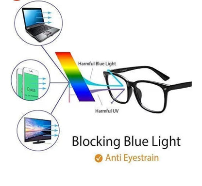 Blue Light Blocking Computer Glasses | Anti-Glare Screen Protection Eyewear