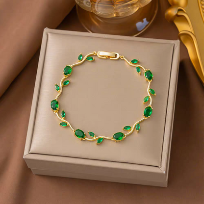 Golden tulip bracelet for women