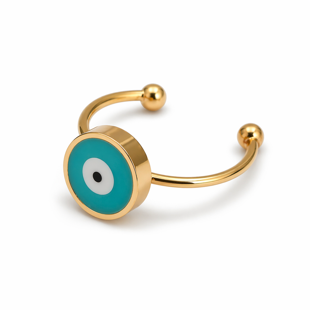 Evil Eye Adjustable Protection Ring