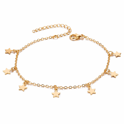 Star Charm Anklet Bracelet