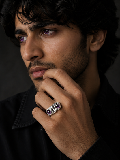 Owl Eye Statement Ring
